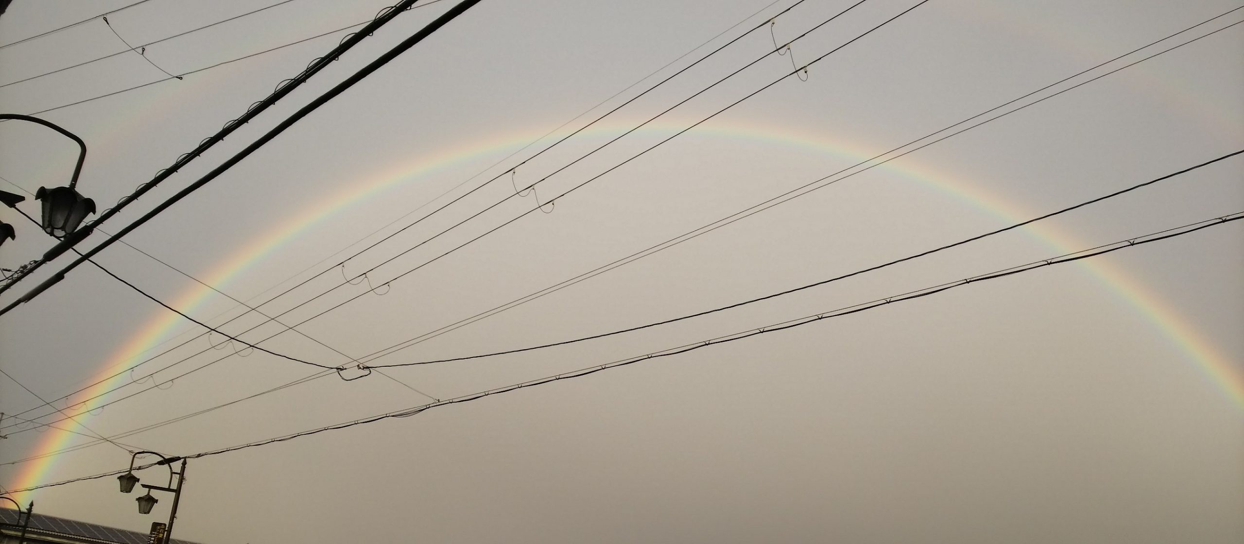 渡れそうな虹🌈